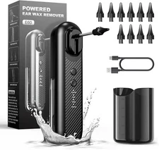 Ear Wax Removal Kit, Electric Water Powered Ear Cleaner, Ear Syringe Kit-B17