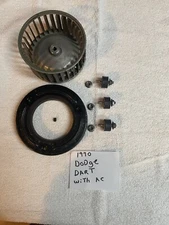 MOPAR69-71 A-BODY 70 DART METAL BLOWER MOTOR SQUIRREL CAGE+HARDWARE SHIPS FRee !