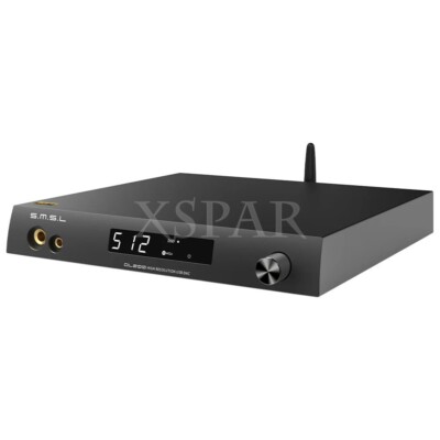 SMSL DL200 USB DAC ES9039Q2M DAC Amplifier DSD512 for 6.35mm 4.4mm Headphones