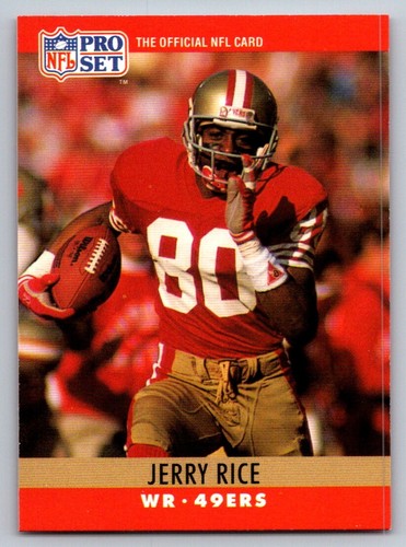 Jerry Rice 1990 Pro Set #295 | eBay
