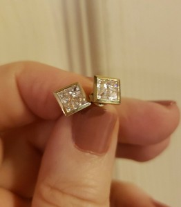 rachel zoe earrings 14k gold