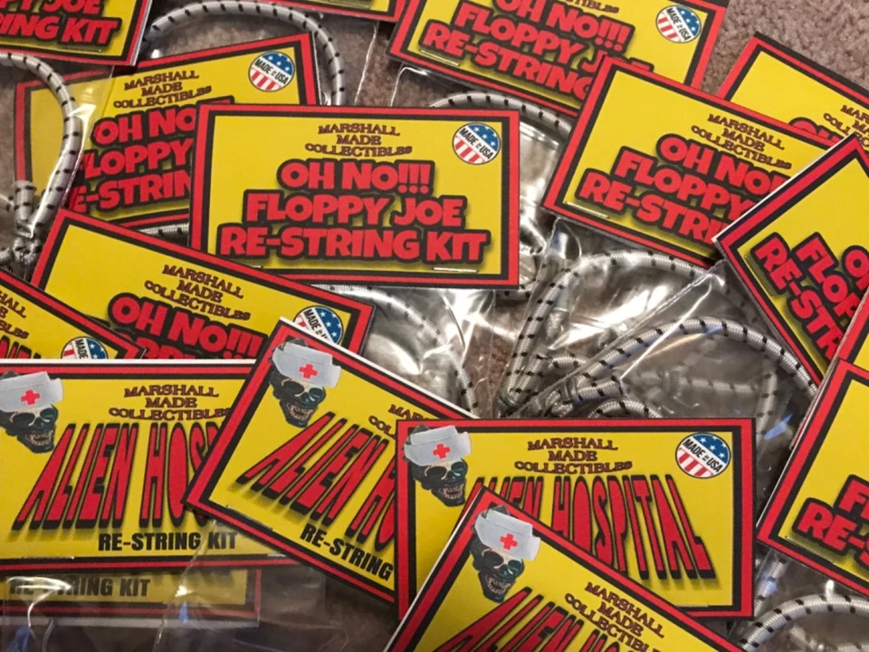 (25 GROUP LOT) Oh No!!! Floppy Joe Re-String Kits Restring GI JOE ACTION MAN - Image 4 of 4