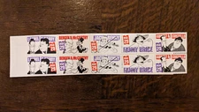 US 2562-2566a Hirschfeld Comedians Booklet Pane of 10 in Booklet MNH