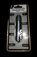 8-in-1 Multi Use Knife 8 Uses New Sealed Package