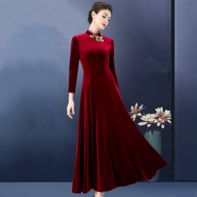plain cheongsam