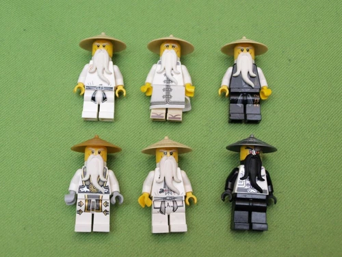 Lego Ninjago Sensei Wu Figuren zum Auswählen 2507 9446 70725 70734 70626 70608