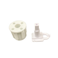 25mm/1" End Plug & Pin Set old-style Hillarys/Faber type roller blinds RL1064