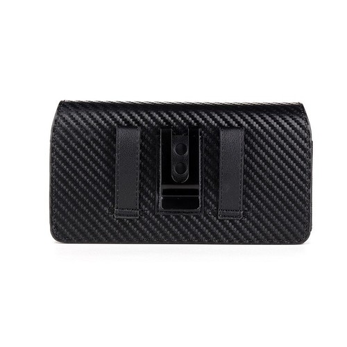 Universal mobile phone belt pouch holster bag Clip Loop Leather Wallet Case 6.7" - Zdjęcie 7 z 11