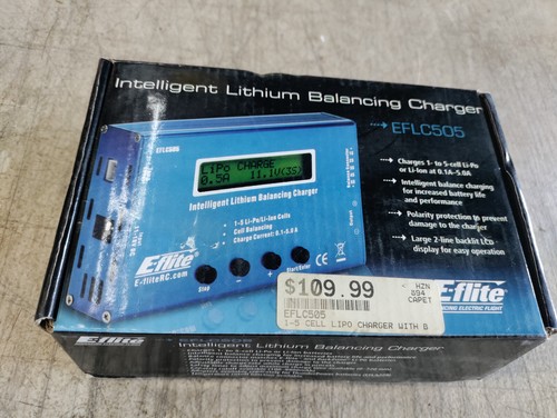 E-FLITE EFLC505 INTELLIGENT LITHIUM BALANCING CHARGER - Picture 4 of 16