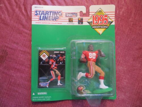 Jerry Rice 1995 Starting Lineup Kenner Action Figure Mint on Nice Card LOOK! - Picture 1 of 7