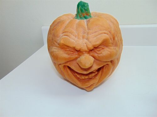 Todd Master's 1987 Jesse Oh Lantern Pumpkin Foam Face sculpture Halloween-good - Picture 1 of 10