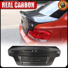 REAL Carbon Fiber Rear Trunk Lid Body Kit For BMW E82 Coupe 128i 135i 1M 2008-13