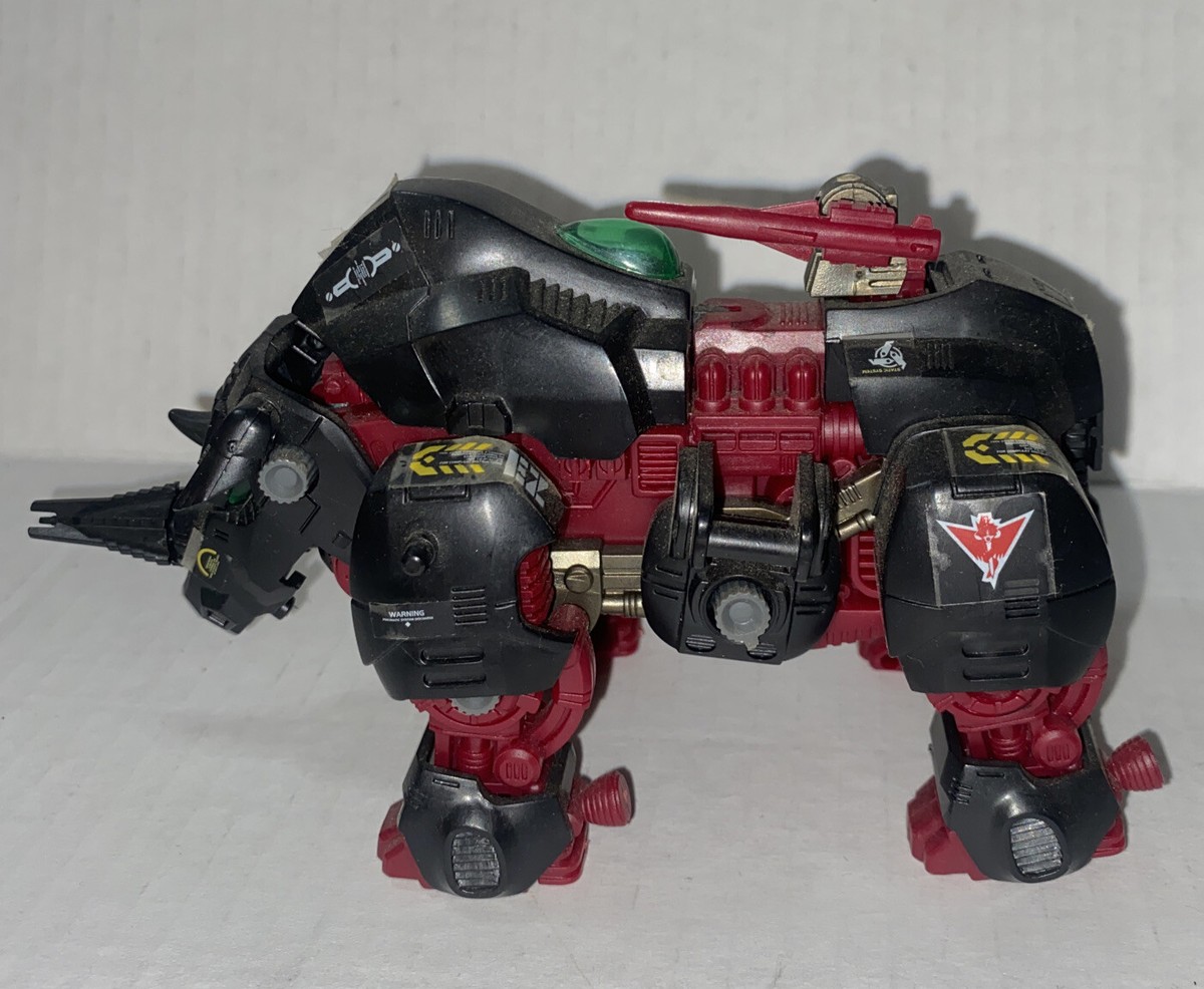 Hasbro ZOIDS #000 1:72 Rhinoceros Type BLACK RHIMOS 2002 TOMY | eBay