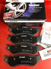 BOSCH BC897 QUIETCAST FRONT CERAMIC DISC BRAKE PADS FOR 2002-2005 DODGE RAM 1500