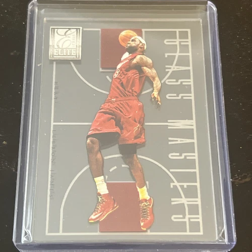 2012-13 Elite Series Lebron James Glass Masters SP #10 Heat