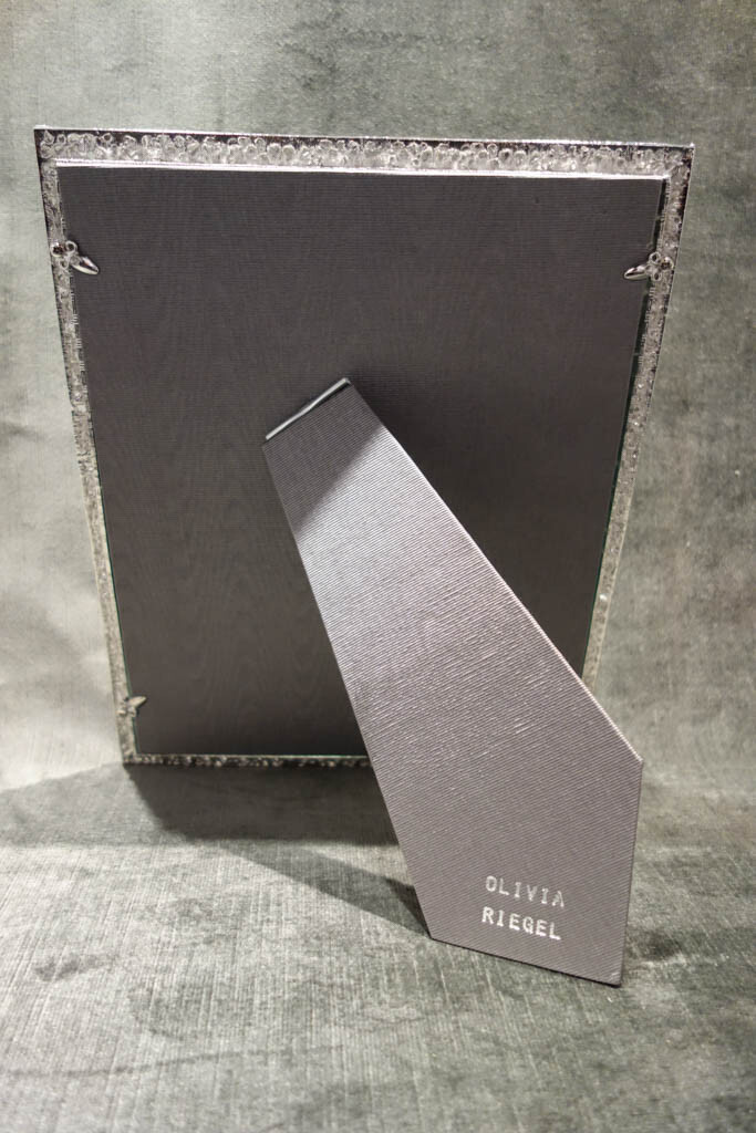 OLIVIA RIEGEL Crystal & Pearl "Eloise" 8x10 Photo Frame New in Box eBay