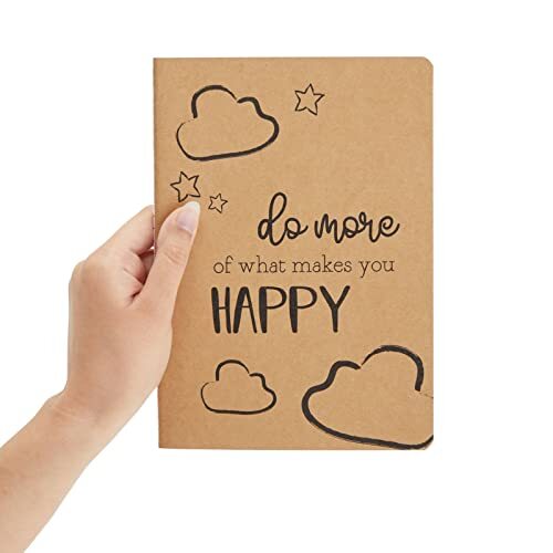 8-Pack Inspirational Notebook 5x8 Journal, Motivational Kraft Paper Journals, - Foto 7 di 7