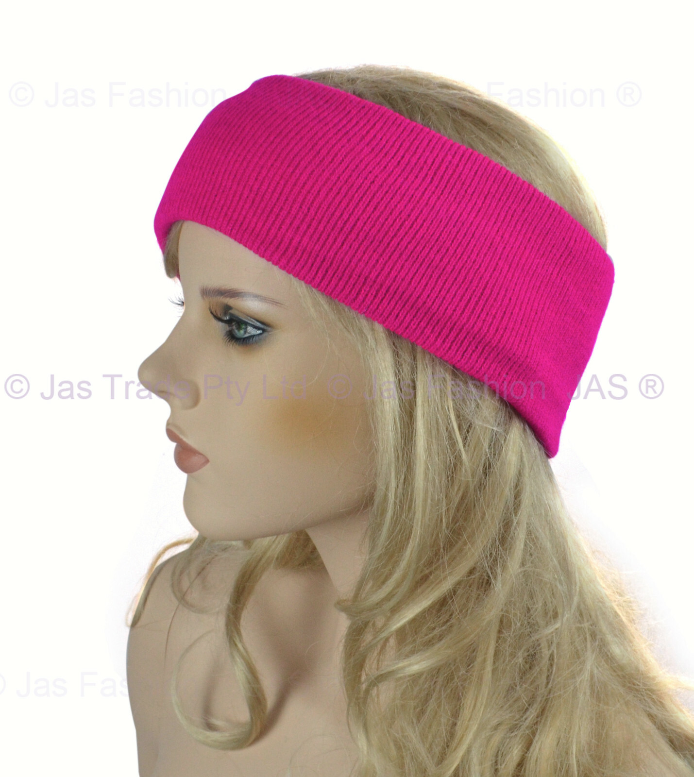Skiing 80s 90s Bright Fluro Neon Colour Dance Headband Ear Muff Warmer KNITTED eBay