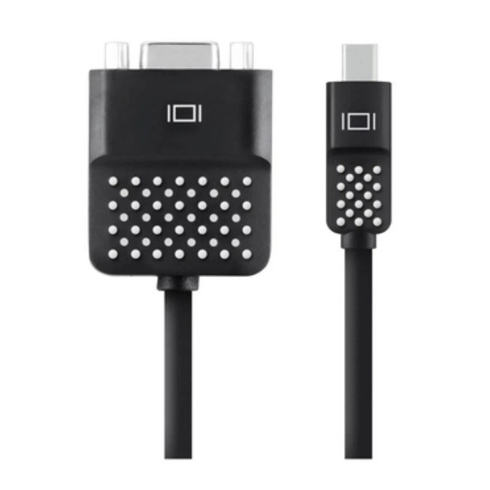 Belkin Mini Display Port auf VGA Adapter Konventer Stecker TV/Monitor Schwa - Bild 4 von 4