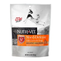 Nutri Vet Shed Defense Natural Smoke Flavored Soft Chews With Omega 3 And 6 Nutri Vet Shed Defense Natural Smoke Flavored Soft Chews With Omega 3 And 6
