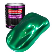 Restoration Shop Emerald Green Metallic Acrylic Urethane Gallon Only Auto Paint