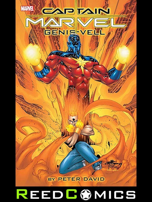 CAPTAIN MARVEL GENIS-VELL BY PETER DAVID OMNIBUS HARDCOVER CHRIS CROSS COVER