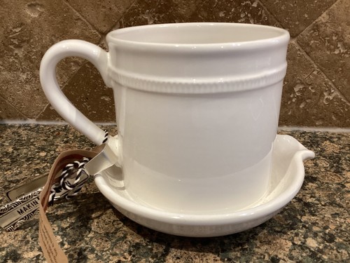 ☆NEW☆Mudpie~Don't go bacon my heart - I Could't if I fried~Bacon Cooker Mug☆ - Picture 2 of 4