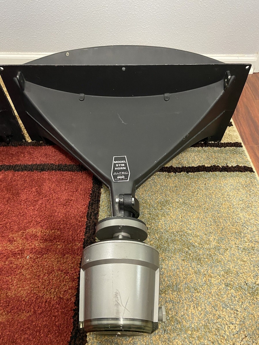 ALTEC 511 B HORN & 30447 - 30448 BRACKET & UNIVERSITY ID60B ALTEC 511 B HORN & 30447 - 30448 BRACKET & UNIVERSITY ID60B