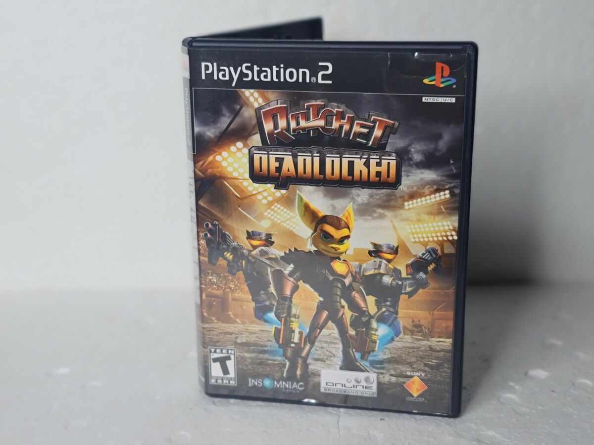 Sony Playstation 2 PS2 - Ratchet & Clank - Black Label USED no manual