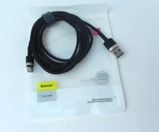 Baseus USB Type High Speed Charge and Data Transmission Cable - 200cm
