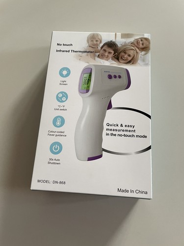 Kodyee DN-868 Termometro a infrarossi portatile senza tocco temperatura febbre anteriore - Foto 3 di 4