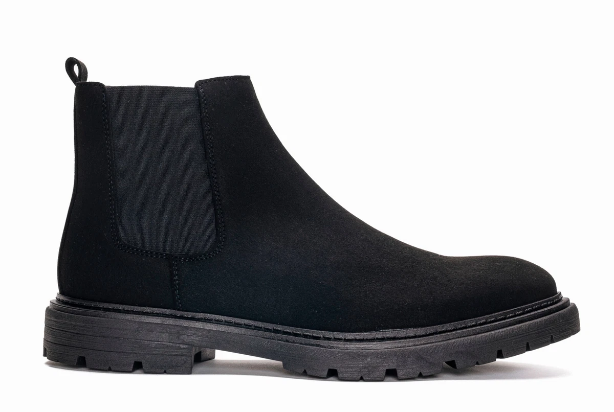 Bota vegana chelsea tipo ante al tobillo flexible y forro transpirable Bio Corn