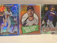 ​47 NY METS Card Lot 2025 Juan Soto DIE-CUT Acuña RC Nolan Ryan HOF Lindor SP!