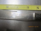 vintage Wm.A. Rogers new york knife and fork set stag handles sterling parts — photo 2
