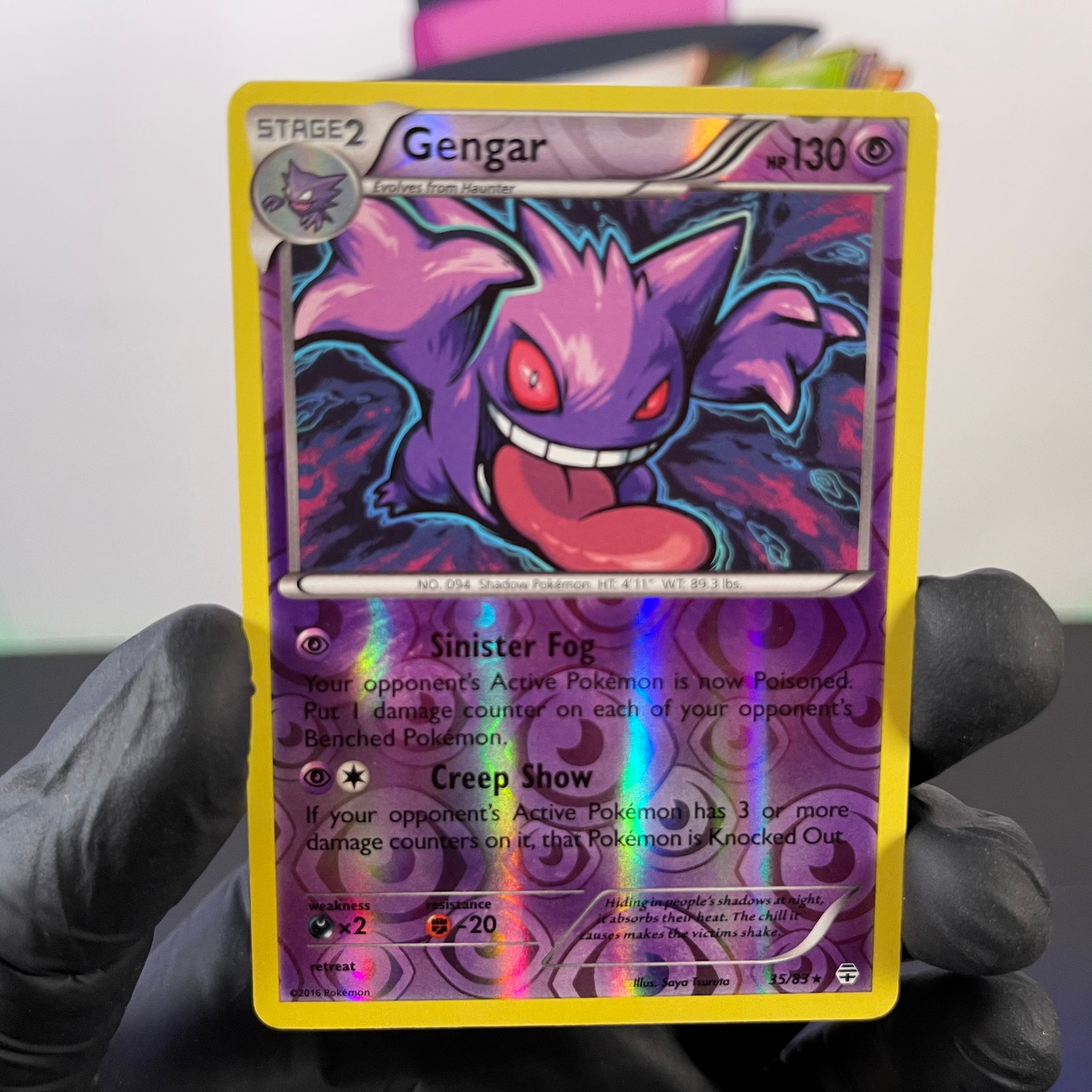 Gengar 35/83 Pokemon Generations Reverse Holo (LP-NM)