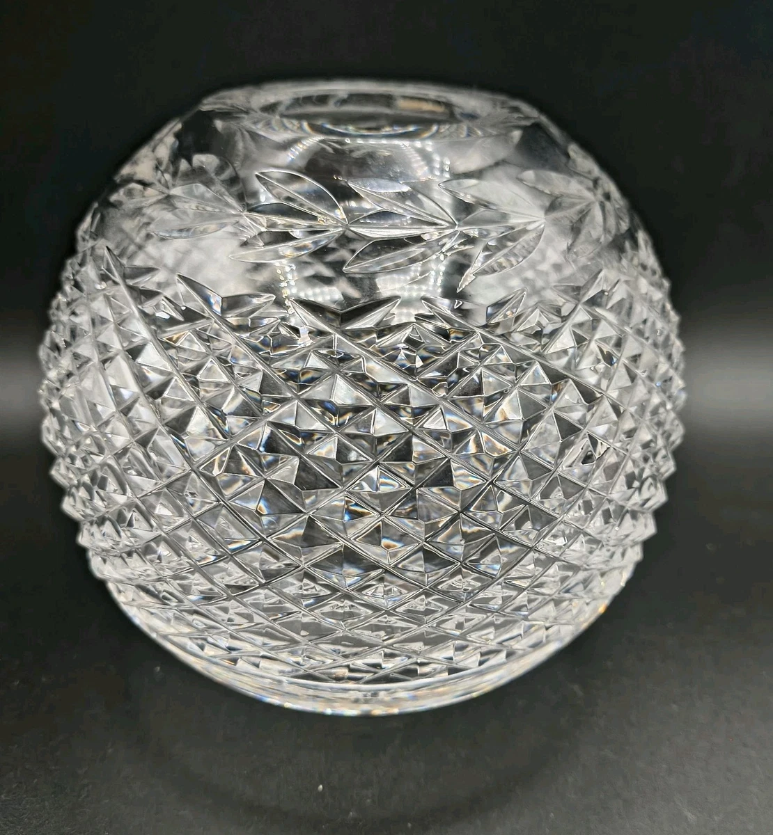 25+ Crystal Rose Bowl Indiana Vintage Cut Glass for sale | Updated
