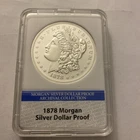 1878 Morgan Silver PLATED Proof Archival Collection Minted 9,999 American Mint🤩