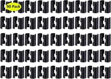 Wire Shelf Clips for 3/4 inch Post - 90Pack 45Pairs of Wire Rack Lock Clip Repla