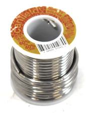 Canfield 60/40 Solder For Stained Glass Wire Spool Roll Silver 16oz Replacement
