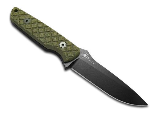 Spartan Blades Alala Fixed Blade SBSL004BKGR Green Micarta Cro-Van Steel Knife