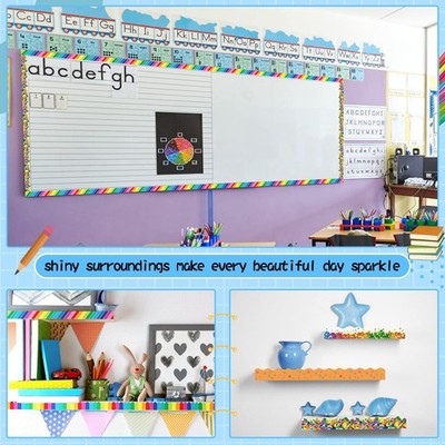 236ft Planet Theme Bulletin Board Borders - Classroom & Office Wall Decor