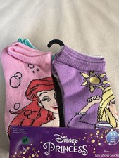 Disney Princess 10 Pair Socks Size 10-4