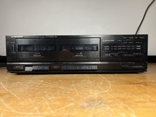 Pioneer CT-W430 Dual Cassette Deck Dolby B/C ...