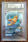 Pokémon TCG Dragonite V Card Sword & Shield Evolving Skies BGS 8 NM-MT