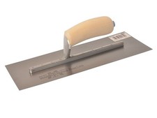 Image of Marshalltown - MXS13 Plasterers Finishing Trowel Wooden Handle