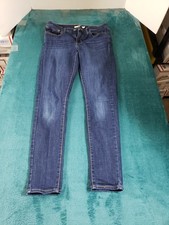 Levis 711 Jeans Size 27 Womens Blue Stretch Pants Mid Rise Denim Ladies Skinny