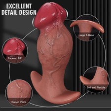 Huge Big Extra Large Silicone Anal Butt Plug Dildo G-spot for Men-Women Sex-Toys