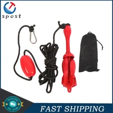 1 × Folding Boat Anchor Kit 5.5lb Fits For Small Boats Canoe Paddle Boards US