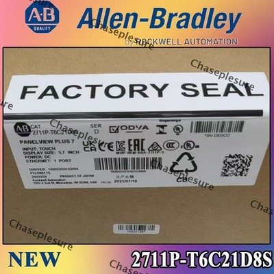 2711P-T6C21D8S AB HMI PanelView Plus 7 Graphic Terminal 2711PT6C21D8S New