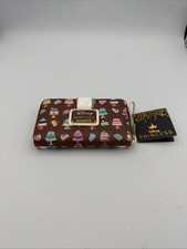 Loungefly Disney Princess Cakes Multi-Color AOP Zip Around Wallet